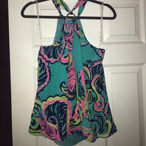Lilly Pulitzer Halter Top size Small
